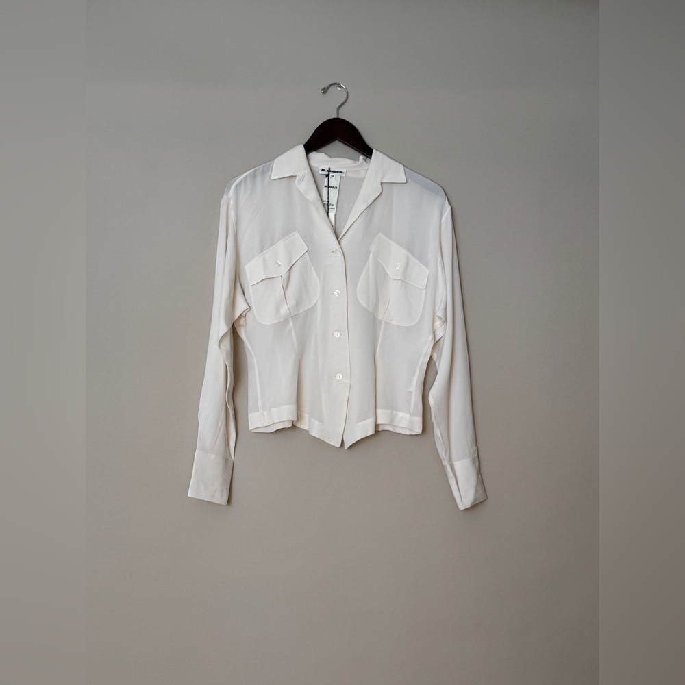 Jil Sander Lea Silk Top